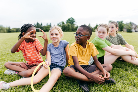 children in summer camp